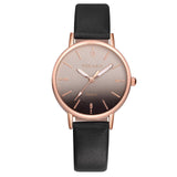 Women Gradient Rainbow Design Watch
