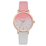 Women Gradient Rainbow Design Watch