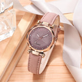 Women  Rhinestone Romantic Starry Sky WristWatch
