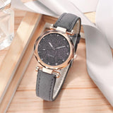 Women  Rhinestone Romantic Starry Sky WristWatch
