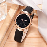 Women  Rhinestone Romantic Starry Sky WristWatch