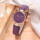 Women  Rhinestone Romantic Starry Sky WristWatch