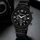 Black Wrist Watch Men