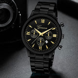 Black Wrist Watch Men