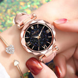 Women Casual Leather Ladies Watch