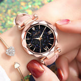 Women Casual Leather Ladies Watch