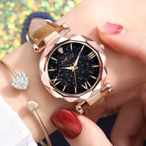 Women Casual Leather Ladies Watch
