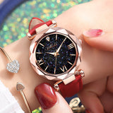 Women Casual Leather Ladies Watch