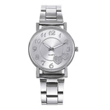 Luxury Crystal Women Black Watch