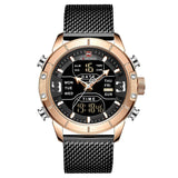 Luxury Sport Analog Digital Watches Men