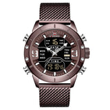 Luxury Sport Analog Digital Watches Men