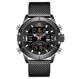 Luxury Sport Analog Digital Watches Men