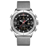Luxury Sport Analog Digital Watches Men